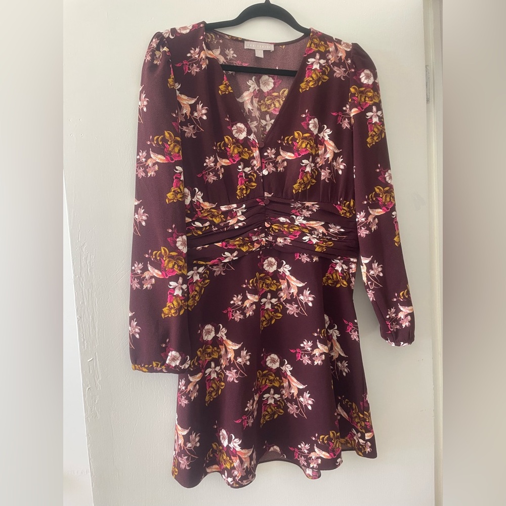 Chelsea 28 maroon mini dress